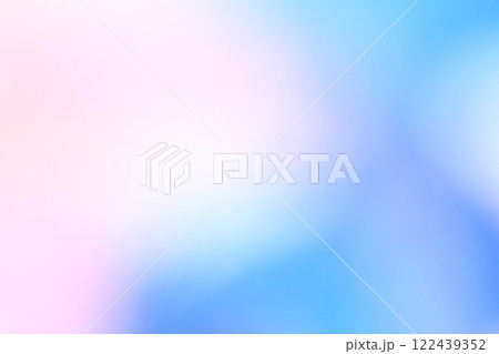 ピンクと青色系のふんわりな背景 122439352