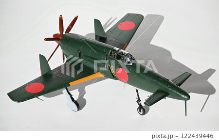 震電 十八試局地戦闘機、1/72スケール模型、フォーカスシフト撮影 122439446