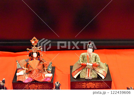 お雛様　雛祭り 122439606