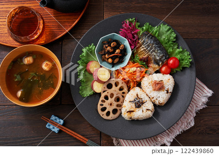 彩り豊かな和食ワンプレート 122439860