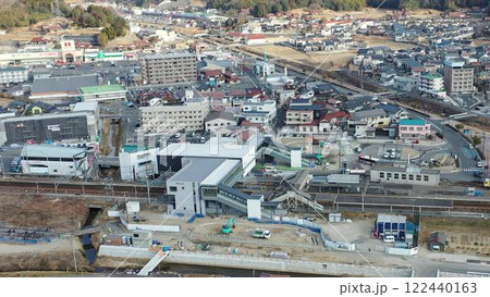 完成間近の西高屋駅を空撮1 完成間近の西高屋駅を空撮1 122440163