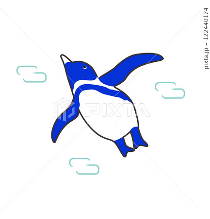 イラスト素材:シンプルでかわいいペンギン_アイコン イラスト素材:シンプルでかわいいペンギン_アイコン 122440174