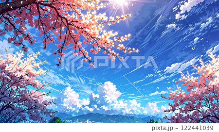 春の青空 春の青空 122441039