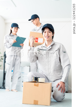 引越しサポートのアルバイト 122441203