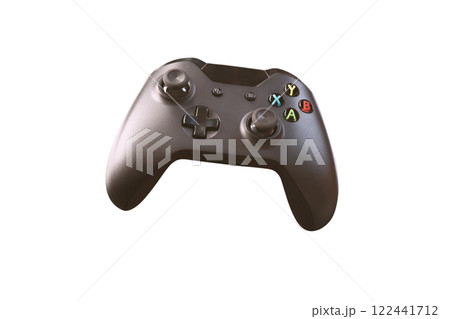 pc gaming controller on isolate transparency background, PNG  122441712
