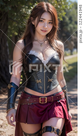 コスプレ衣装で、 ポーズを。 122441948