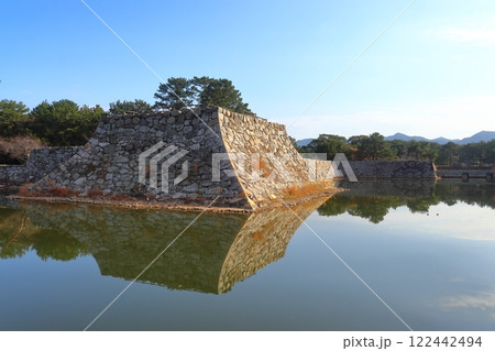 萩城の本丸天守台跡(山口県萩市) 萩城の本丸天守台跡(山口県萩市) 122442494