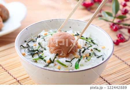 梅干し茶漬け ( 紀州南高梅 はちみつ梅使用 ) 梅干し茶漬け ( 紀州南高梅 はちみつ梅使用 ) 122442889