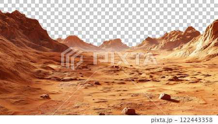 Martian Landscape Martian Landscape 122443358