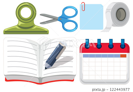 Office Supplies and Stationery Essentials Office Supplies and Stationery Essentials 122443977