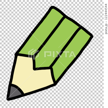 手描きでかわいい鉛筆のアイコンイラスト 手描きでかわいい鉛筆のアイコンイラスト 122444544