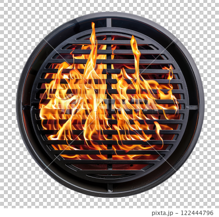 Grill with Fire Grill with Fire 122444796