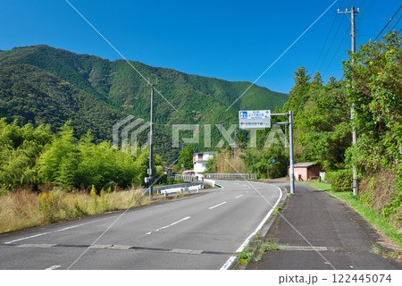 岩間沈下橋への案内表示 岩間沈下橋への案内表示 122445074