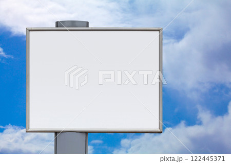 Blank billboard Blank billboard 122445371