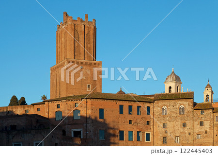 The Trajan's Market in the city center of Rome 122445403