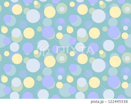 Multicolored circle pattern blurred background 122445538