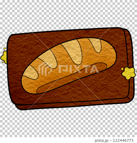The illustration of a baking tray The illustration of a baking tray 122446773
