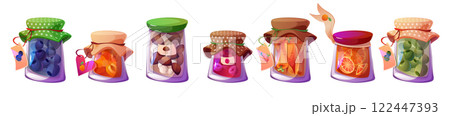 Home made preservation jars Home made preservation jars 122447393