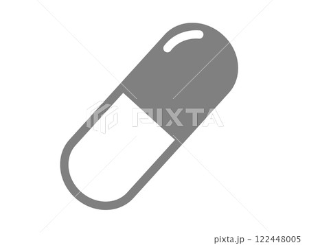 薬のアイコン（カプセルマーク） 122448005