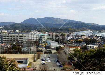 延命公園　ふれあいの丘から見た大牟田市街地 122448285