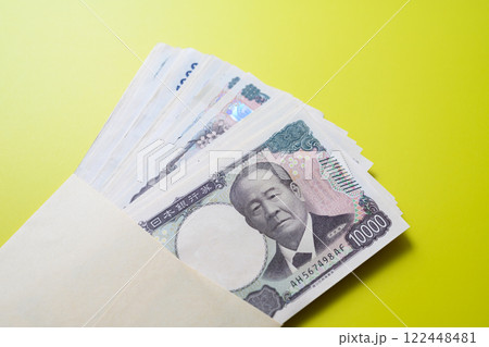 日本のお札 日本のお札 122448481