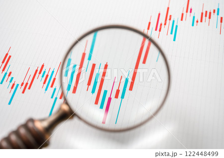 チャート　マーケティング 122448499