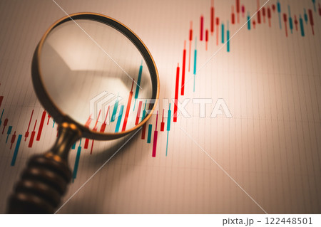 チャート　マーケティング 122448501