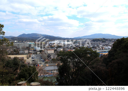 延命公園 ふれあいの丘から見た大牟田市街地 延命公園 ふれあいの丘から見た大牟田市街地 122448896