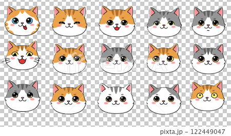 可愛貓咪圖示集合 122449047
