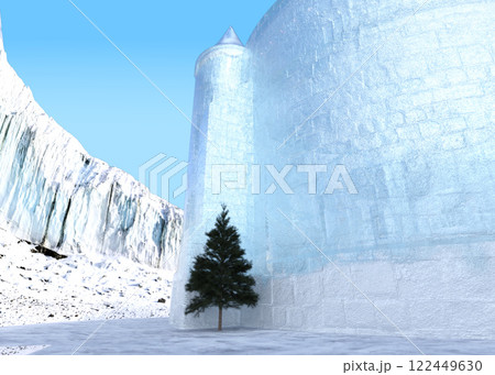 3D Blue ice palace6 3D Blue ice palace6 122449630