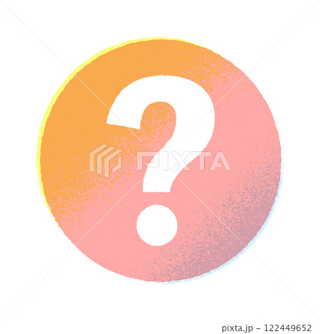 疑問、はてな、クエスチョンマークのイラスト素材 122449652