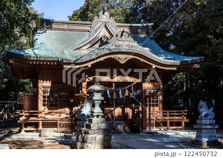 茨城のお伊勢さんと言われる豊受皇大神宮拝殿 茨城のお伊勢さんと言われる豊受皇大神宮拝殿 122450732