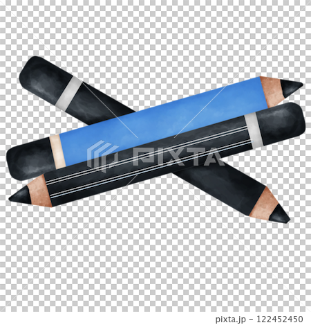 pencil isolated on white background 122452450