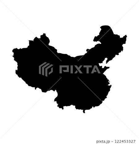 China Map Icon 122453327