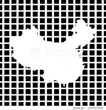 China Map Icon 122453332