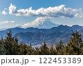 午後の冬富士【神奈川県】菜の花台展望台から富士山 122453389