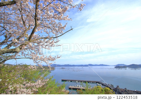 春の正福寺山公園から とびしま海道方面を望む 春の正福寺山公園から とびしま海道方面を望む 122453518