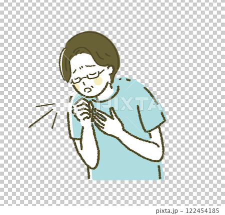 窒息男子吞嚥困難 122454185