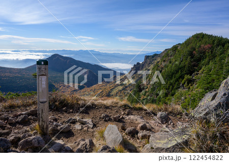浅間山第一外輪山 蛇骨岳からの眺望 浅間山第一外輪山 蛇骨岳からの眺望 122454822