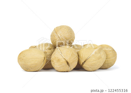 Walnut isolated on white background 122455316