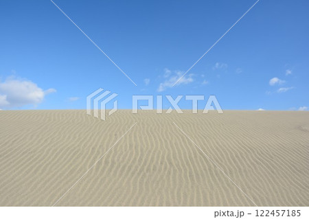 中田島砂丘の美しい風紋 122457185