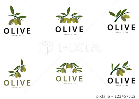 Olive Logo, Vector Design Premium Template Vector Illustration Olive Logo, Vector Design Premium Template Vector Illustration 122457512