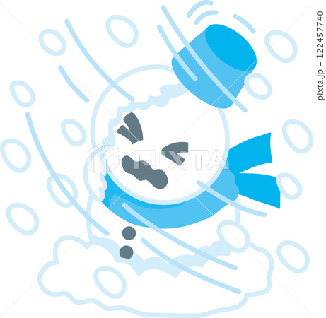 雪だるま_大雪_豪雪 122457740