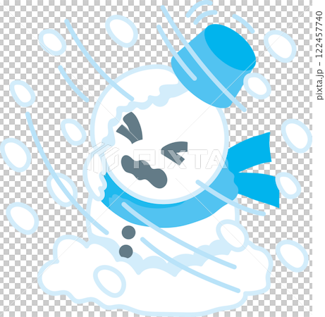 雪だるま_大雪_豪雪 122457740