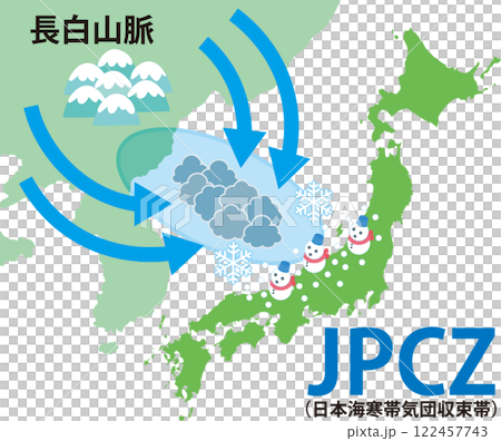 JPCZ_日本海寒帯気団収束帯_長方形_文字あり_背景透明 JPCZ_日本海寒帯気団収束帯_長方形_文字あり_背景透明 122457743