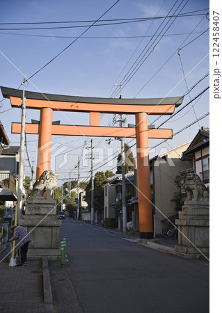 今宮門前通りにある南大鳥居2 122458407