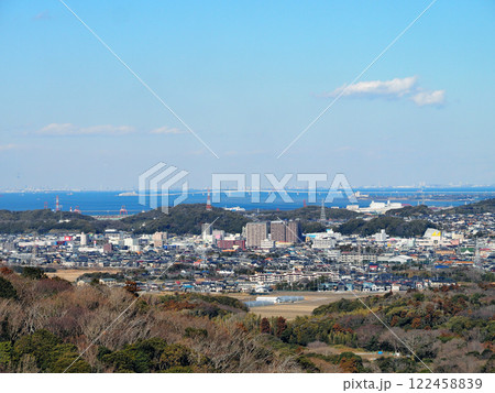 三舟山からの展望(千葉県君津市) 三舟山からの展望(千葉県君津市) 122458839
