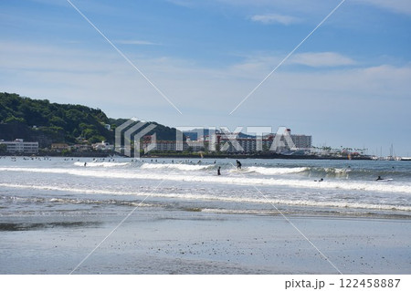 【鎌倉市】由比ヶ浜の風景 122458887