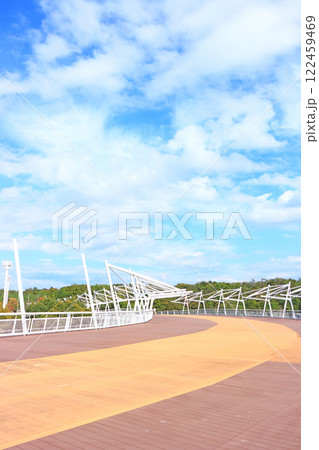 愛知県長久手市、モリコロパーク内施設、グローバルループの風景 愛知県長久手市、モリコロパーク内施設、グローバルループの風景 122459469