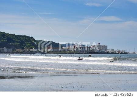 【鎌倉市】由比ヶ浜の風景 122459628